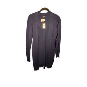 Verve Ami NWT women’s Baltic Sea navy blue open front cardigan, size sma…